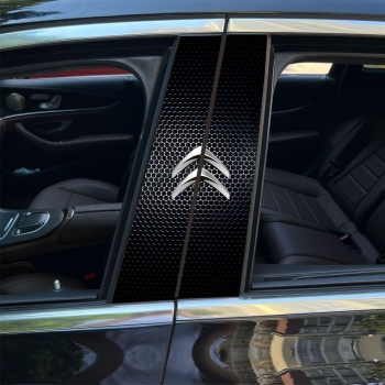 Naklejki na słupek drzwi Różne Marki komplet dwie strony OKAZJA -70%